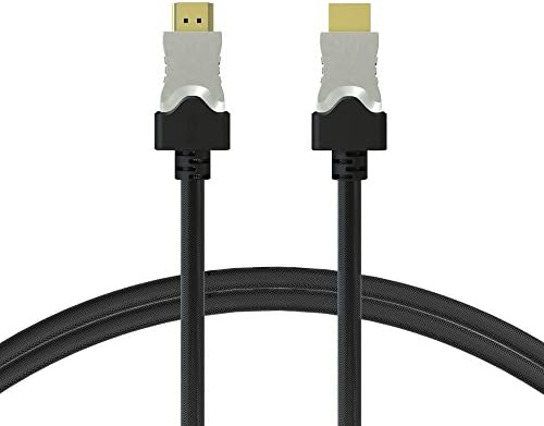 Goronya 3FT HDMI to HDMI Cable with 30AWG Luxury TPE Material Braided Nylon Cable Supports HDMI Version 2.0 Full HD 4K 1080P 3D Player and ARC…