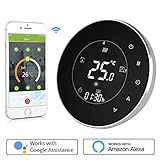 3. Ahorra energía: 5 + 1 + 1 6 períodos de tiempo programables (cada período se puede configurar y para ello una temperatura específica): funciona automáticamente para un ahorro de energía considerable.