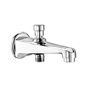 Cera Platinum F1001662 Brass Single Lever Bath Tub Spout (Silver)