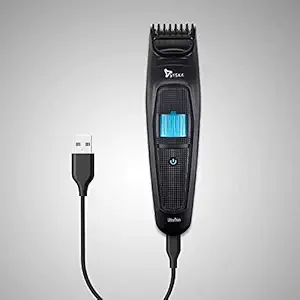SYSKA HT100U Ultratrim Cordeless Rechargeable Trimmer Runtime: 45 Min - 10 Length Settings (Black)