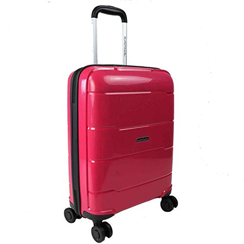 Preisvergleich Produktbild Eurotravel 4 Rollen Koffer 55cm Köln rot