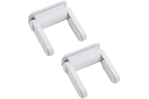 Jzhen 2pcs Poignées de Porte de Sécurité, Bloque-Portes et Fenêtres pour Enfants, Sécurite Fenetre Bloc Porte Securite Bébé, Serrure de Sécurité Portes pour Enfants