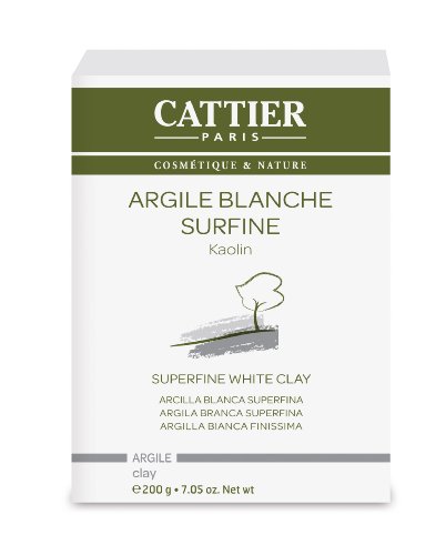 Cattier Vrac Argile Blanche Surfine 200 g Lot de 2