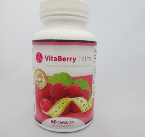 VITABERRY TRIM Raspberry Ketone Weightloss Solution Slimming Fat Burner Pills 60 Capsules