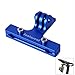 Produktbild Fantaseal® Actioncam Fahrradhalterung Aluminium Fahrrad Halter für Mountain Bike Befestigung Road bike Zubehör Rennrad 2 Schienen Sattelhalter Fahrrad Sitz Halterung Velo Sattel Halterung Rennrad Halterung für GoPro für GoPro Hero5 / Hero5 Session / Hero4 Session / Hero4 / 3+ / 3 + SJCAM Garmin Virb Xiaomi Yi DBPOWER Qumox Vic Tsing + GoPro ähnliche Actioncam- Blau