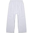 John Gladstone Men's Sirwal Arabic Long Pants (White, 24)