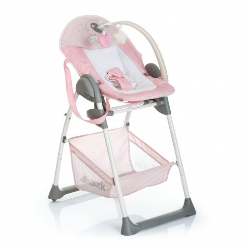 Hauck Sit’n Relax Birdie – Babyliege und Hochstuhl ab Geburt / mit Liegefunktion, mitwachsend, höhenverstellbar – 665268 - 5
