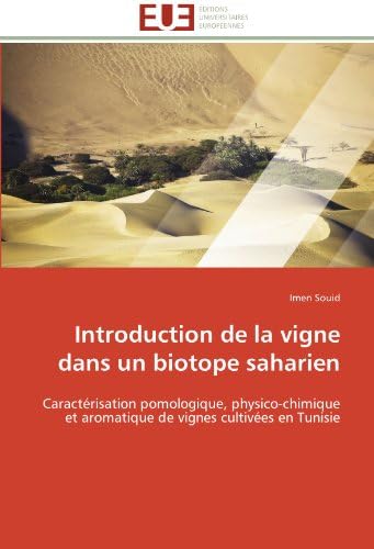 Introduction de la Vigne Dans Un Biotope Saharien (Omn.Univ.Europ.)