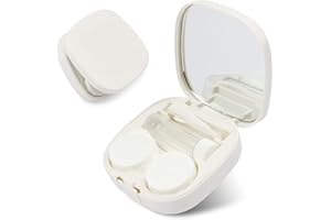 WJIAEER 1 PCS kit de voyage lentilles contact boitier lentilles de contact boîte de lentilles de contact étui lentilles de contact produit lentilles de contact souple etui lentilles de contact