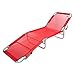 Produktbild Aktive 53973 Klappliege mit mehreren Positionen, Aluminium, Beach, 188 x 58 x 24 cm, Rot