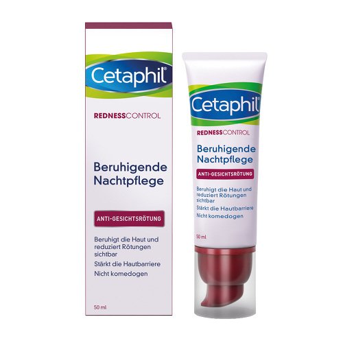 Preisvergleich Produktbild CETAPHIL RednessControl beruhigende Nachtpflege 50 ml Creme