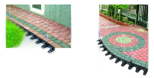 Rasenkante Pflasterkante Rasenbord Baumring 1 m incl. 10 Nägel PP45 - 8