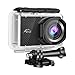 Produktbild Bfull 2.45" Touchscreen 4K Action Cam, 20MP WiFi Action Ultra HD Sport Camera Unterwasser wasserdicht Camcorder 170° CMOS Sensor 2 bessere Batterien 1050Mah, Tragetasche und Befestigungszubehör