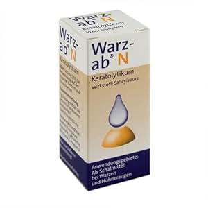 WARZ AB N KERATOLYTIKUM 10ml 4800275 Amazon.de Drogerie & Körperpflege