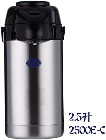 European simple Vacuum flask,Solid color Vacuum Stainless steel thermos Vacuum flask,Household heat preservation pot Thermos flask Home water bottle Thermal carafes 3Lhot water bottle-A 15.5x32cm(6x13inch)