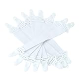Pinzhi Verstellbares Bett Blatt Verbindungselemente Hosenträger Clip Halter Cover (Satz von 4, weiss)