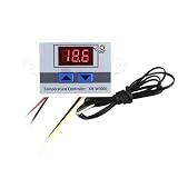 Pantalla Lcd Grande Y Clara. Digital LED Controlador de temperatura control del termostato Interruptor sonda impermeable