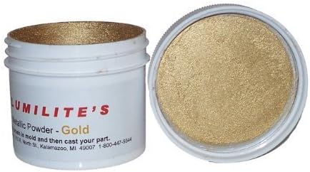 Alumilite gold metallic powder by Alumilite