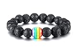 ? EINZIGARTIGES DESIGN: EIN LEBEN EINE LIEBE, die VNOX glaubt, dass Liebe in vielen Farben und in Mode kommt. Für wen auch immer Sie diese bekommen, lassen Sie sie wissen, dass Sie stolz auf sie mit zusammenpassenden Armbändern sind. Bleiben Sie in Verbindung, unabhängig von der Entfernung.