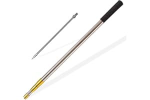 Dutiplus Telescopic Fish Gaff with 1~5 Teeth Assorted harpoons Barbed, Sea and Ice Fishing Spear Gig for Hunting Fish Frog Mole