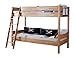 Produktbild Relita BE3032314-B90 Etagenbett STEFAN, Maße 208 x 160 x 98 / 143 cm, Liegefläche 90 x 200 cm, Buche massiv natur lackiert stabverleimt