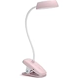 Phillips LED, Lampada da Tavolo Donatclip, Dimmerabile a Fasi, 3W, 175lm, Rosa