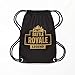 Produktbild HerbyDesigns Battle Royale Legend – Themed Kordelzug Turnbeutel Schwimmbeutel Schultasche für Videospieler, Schwarz, Non Personalised