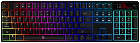 Thermaltake Tt e SPORTS Poseidon Z RGB Software Controlled 16.8 Million Color Blue Switches Mechanical Gaming Keyboard KB-PZR-KLBRUS-06