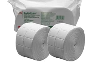 Outlet Nails 1000 Zelletten Pads - 2 Rollen mit je 500 Stück - Markenqualität von Lohmann & Rauscher