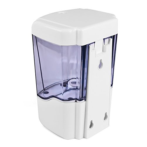 Seifenspender Wandmontage Automatische IR Sensor Seifenspender Automatische Berührungsloses Küche Seife Lotion Pumpe für Küche Badezimmer batteriebetrieben 600 ml - 9