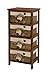 Chest of Drawers lovely dog / Children's Shelving Unit / Schubregal in Brown Colour, Free Shipping within Germany
