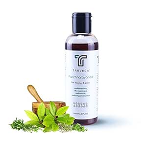 Truveda Ayurvedic Massage Oil For Pain Relief For Body Clove N Cinnamon Panchnarayanadi 100 Ml Amazon In Health Personal Care