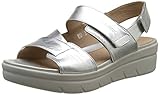  Stonefly Aqua III 1, Sandalias con Cuña para Mujer, Plateado (Silver 058), 36 EU
