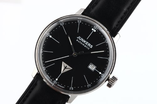 Junkers Men's Automatic Watch Bauhaus Automatik 60502 with Leather Strap
