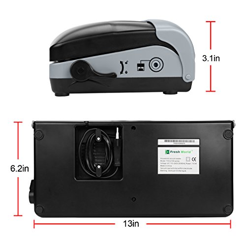 Vakuumierer, MixMart Folienschweißgerät Automatisches Vakuumiergerät Regulierbare Vakuumstärke - 4