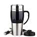 Produktbild Qll Süßigkeit-Band-Handgriff-Auto-Chemikalien-elektrischer Schalen-im Freiensport-Spielraum-heiße Schalen-Isolierungs-Schale 400ML, Black, 24V