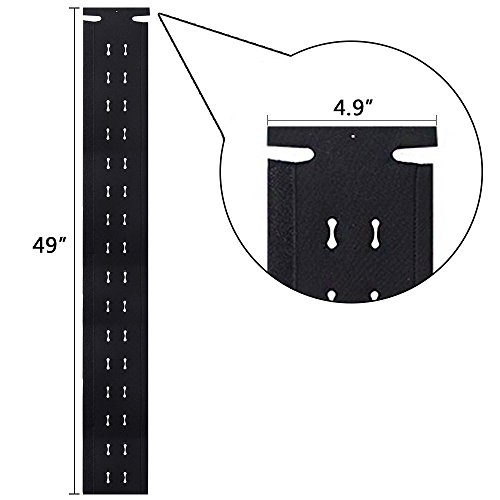 Mudder Kabelschlauch Kabelkanal Kabelbündel Kabelmanagement für PC / TV / Lautsprecher, 49 * 4,9 Zoll - 8