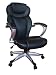 Produktbild MY SIT Profi Bürostuhl ergonomisch mit Armlehnen & hoher Rückenlehne Kunstleder schwarz bis 120kg