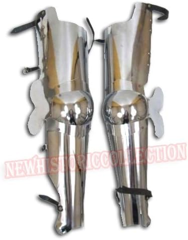 Medieval Full Leg Armor Set Knight Crusader Spartan Steel Armor Standard