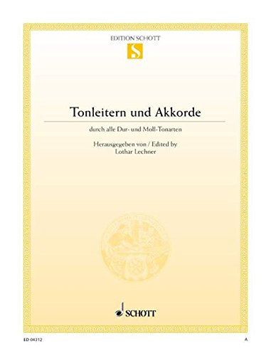 Pdf Tonleitern Und Akkorde Durch Alle Dur Und Moll Tonarten Klavier Edition Schott Einzelausgabe Epub Windsorbzack