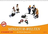 MINIATUR-WELTEN (Wandkalender 2019 DIN A3 quer): Phantasievolle Bilder von kleinen Leuten in der Welt der Großen (Monatskalender, 14 Seiten ) (CALVENDO Kunst) by
