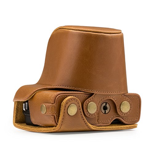 megagear ever ready leather camera case