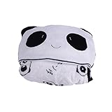 Delmkin Kinderdecke Süß Panda Plüsch Decke & Kissen Kombi-Sets - 4