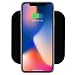 Produktbild Hunpta Tragbare Mini Qi sichere drahtlose Ladegerät Lade Pad für Iphone8 / 8 Plus / X (Schwarz)