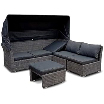 Amazon.de: Garten Multi Sofa + Dach Gartenlounge Terrassen Lounge