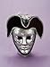 Price comparison product image VENETIAN MASK SILVER & BLACK