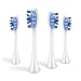 Produktbild 4-Pack Zahnbürste Köpfe kompatibel mit HAMSWAN PTR-C5 Sonic elektrische Zahnbürste für die ganze Familie