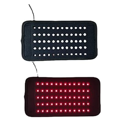 Yuehuamech Red & Near Infrared Light Therapy Belt Large Pads Wearable Wrap Portable Light Therapy Pad For Women Men Body Shoulder Back Waist Legs Neck Shoulder Pain Relief