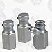 Produktbild 48 Silver Mini Hexagon Bubble Bottles