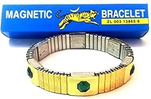 Women's Blood Pressure Control Magnetic Bracelet Bp Monitor (Golden)